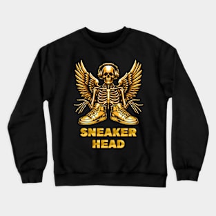 TRUMP KICKS,SNEAKER HEAD Crewneck Sweatshirt